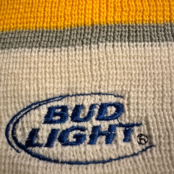 VTG Official Bud Light Beanie Cap Hat Indiana Pacers - Picture 5 of 9